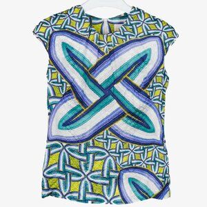 Peter Pilotto Selene Silk Jacquard Top